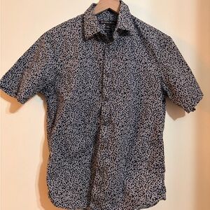 Michael Kors Monochrome Patterned Shirt